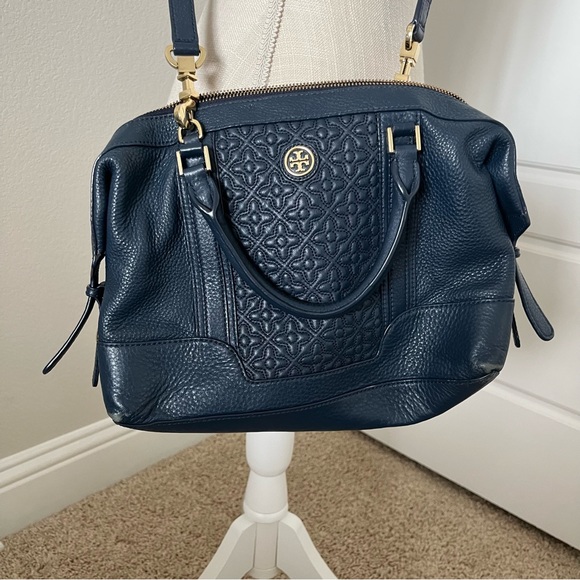 Tory Burch Handbags - Tory Burch Blue Crossbody Handbag